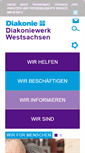 Mobile Screenshot of diakonie-westsachsen.de